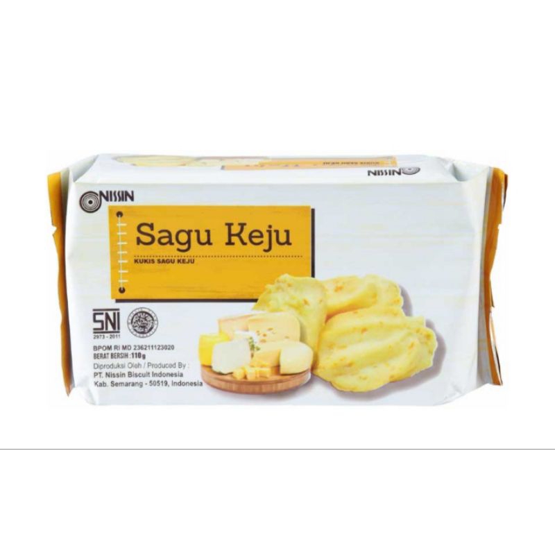 

NISSIN Kue Sagu Keju 110 g