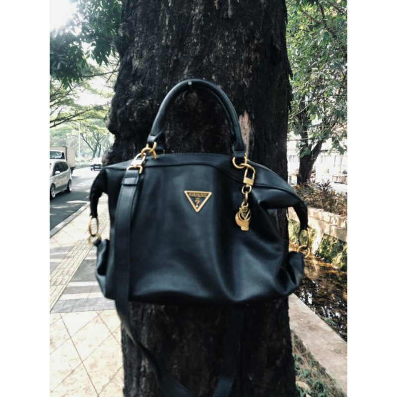 guess destiny tophandle slingbag