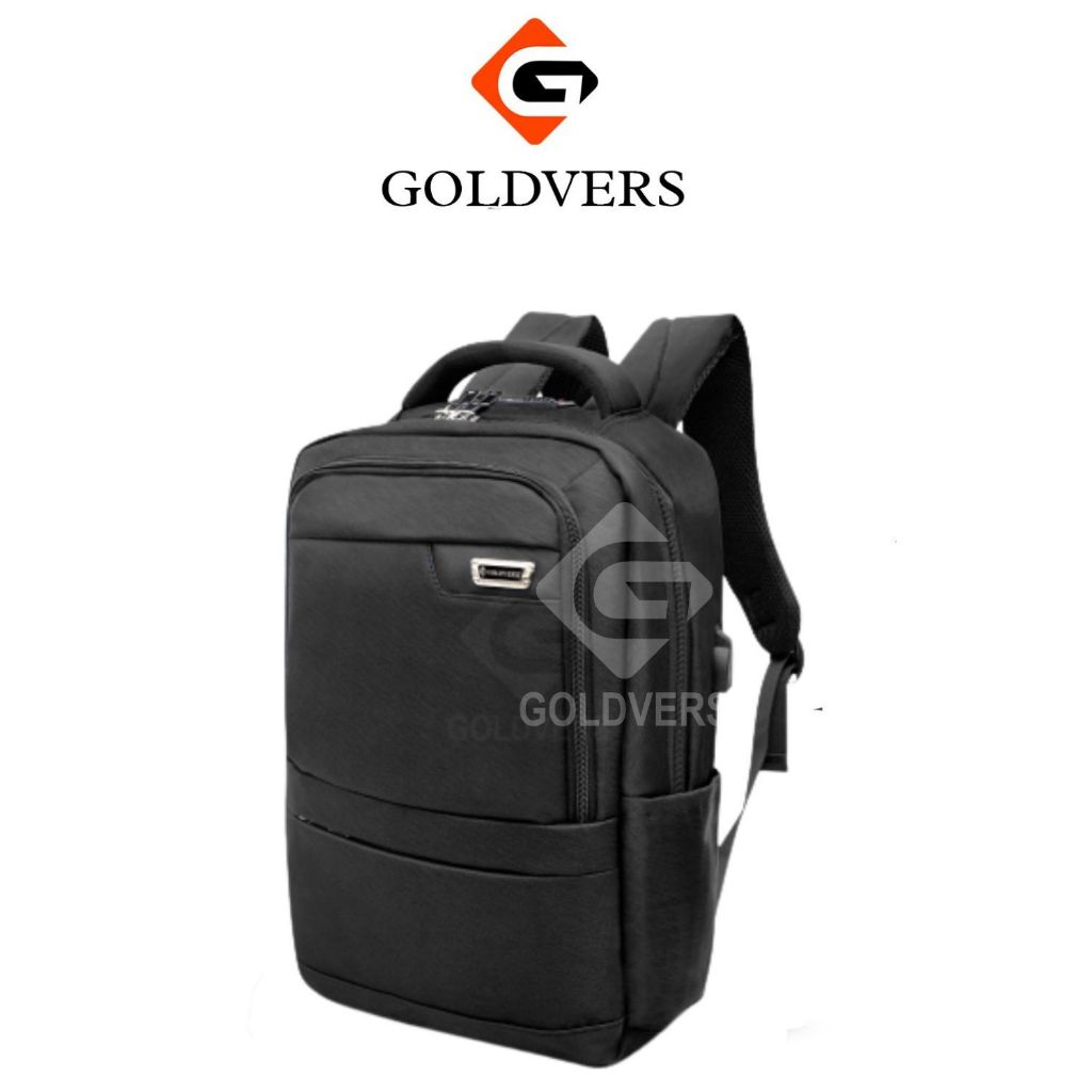 Goldvers -  TUSCO Tas Ransel Laptop Pria Backpack Sekolah Kerja Kuliah Polo Premium Lockey Original 