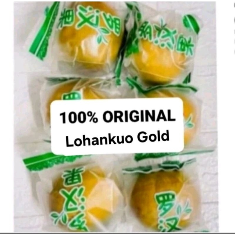 LOHANKUO BUAH EMAS GOLD KUNING MANIS LO HAN KUO BUAH LOHANKO ALAMI HERBAL