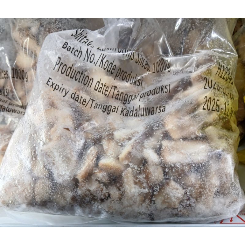 

Jamur Shitake Frozen 1Kg - HK