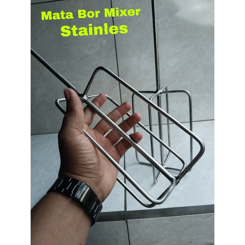 [TERMURAH] MATA BOR MIXER PENGADUK ADONAN SERBAGUNA / BALING-BALING MARTABAK / ADUKAN ADONAN / MARTA