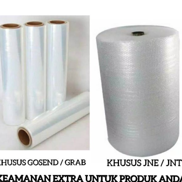 

Super Istimewa Bubble Wrap Plastic Wrapping Tambahan Packing