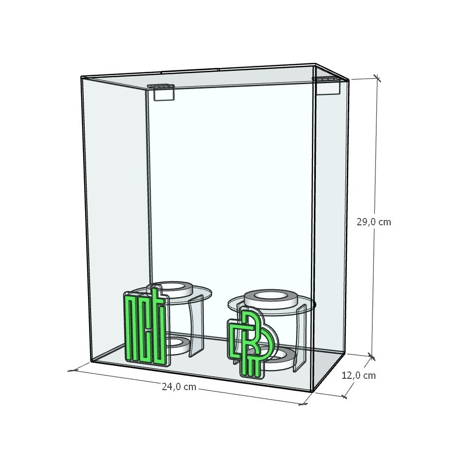 Lightstick NCT x NCT DREAM / Box Akrilik Lightstick NCT x Lightstick NCT DREAM / Rak Lightstick Akri