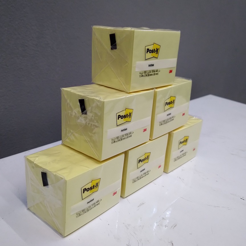 

Diskon Spesial 3M Post It Super Sticky Notes 6534CY Canary Yellow 15 inch x 2 inch