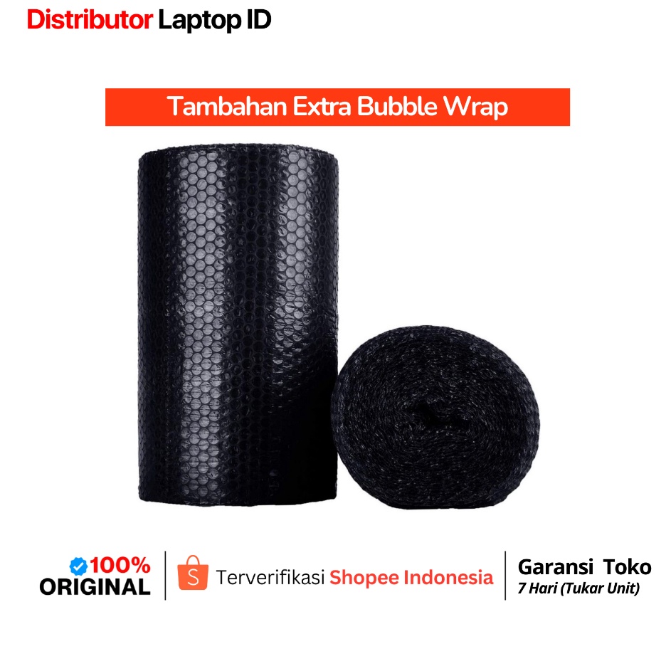 

Hadir Meriah Bubble Wrap Tambahan Keamanan Pesanan