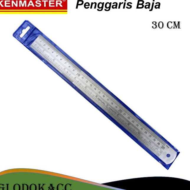

SALE Penggais Baja 3 cm Kenmaster Penggaris Stainless Stees