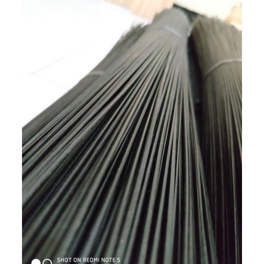 Terbaru 33 Jeruji Bambu Kulitan Warna Hitam Semi Glosy 1 Iket isi 1batang