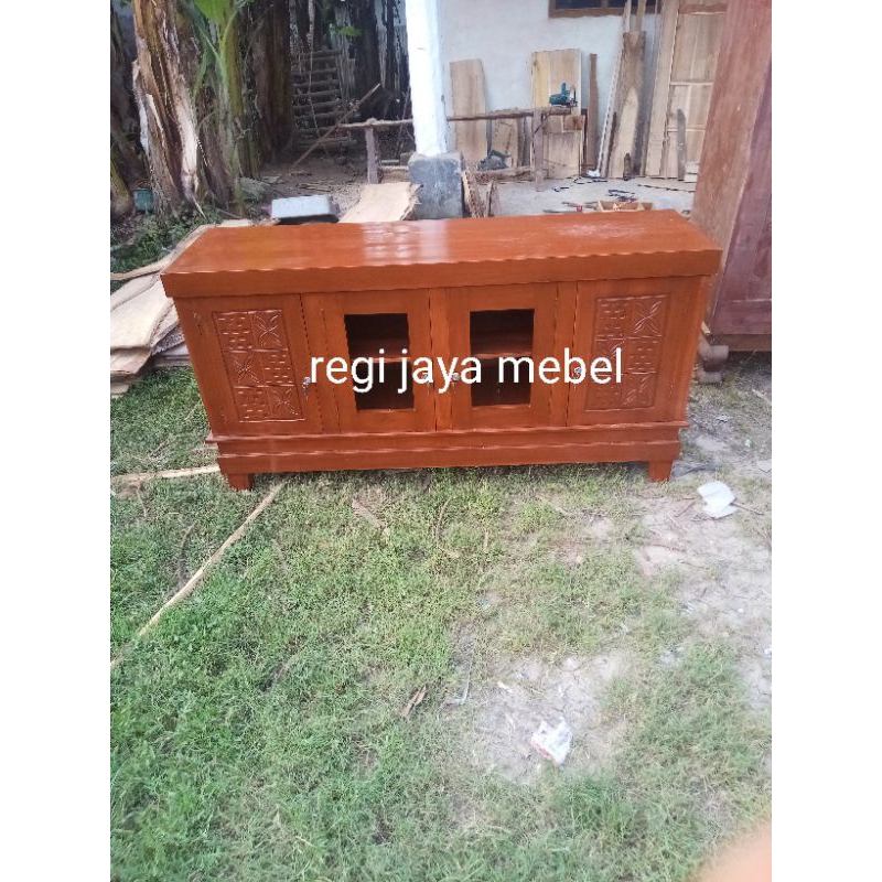 bufet tv bufet pajangan bufet diswar bufet kayu jati