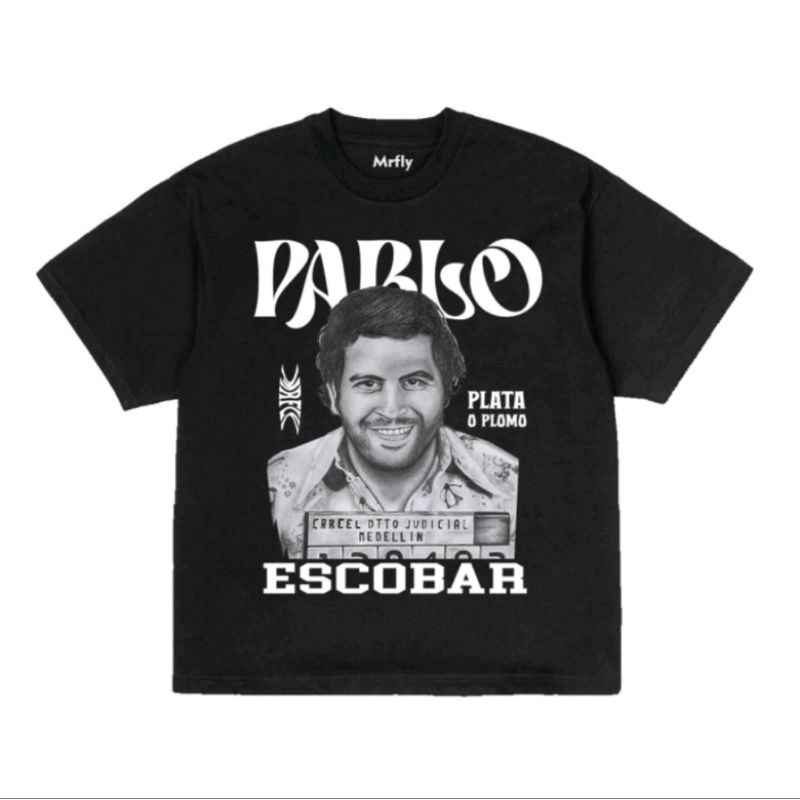 T-SHIRT KAOS DISTRO PABLO ESCOBAR