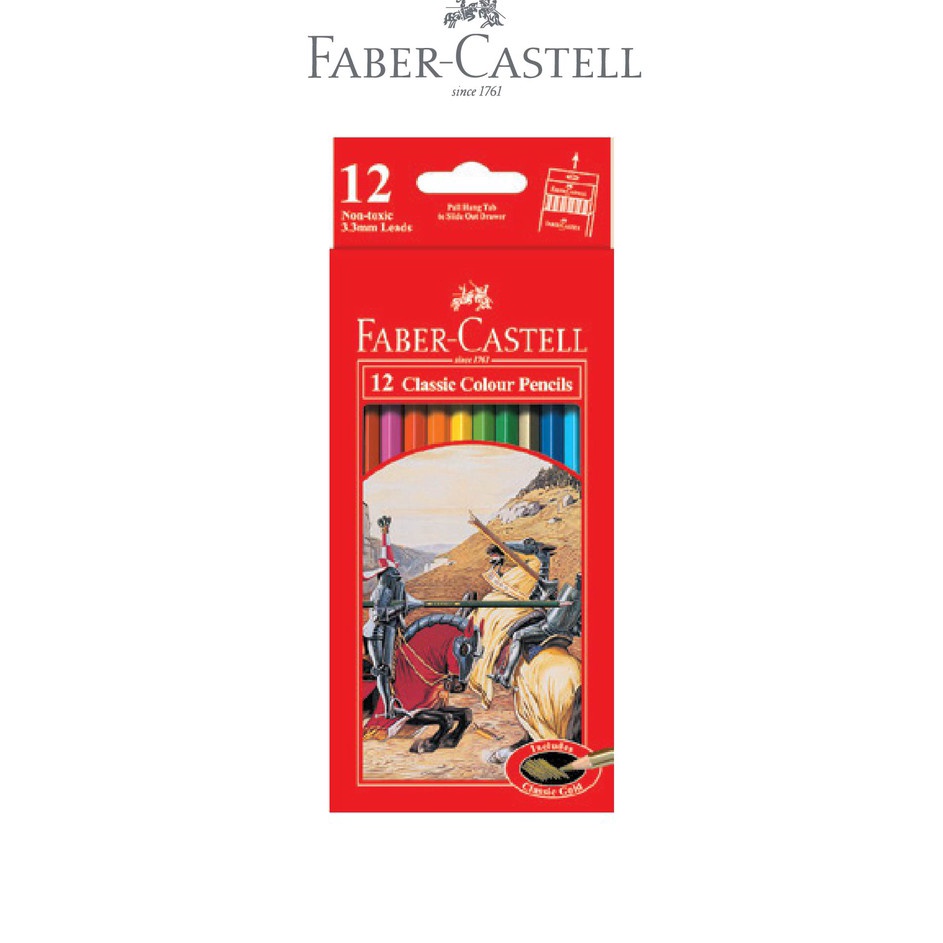 

Obral Pesanan FaberCastell Classic Colour Pencil 12 L