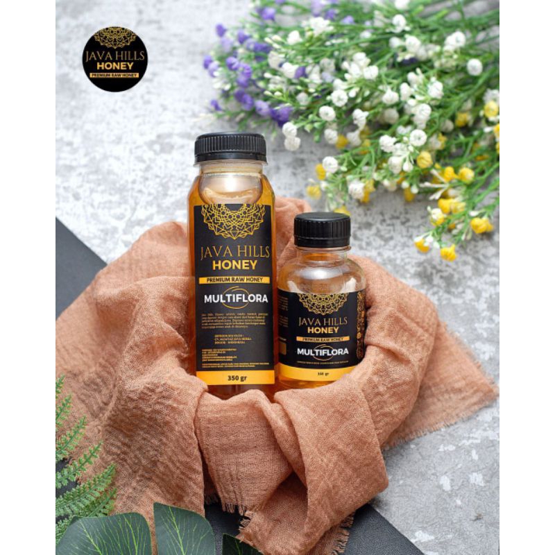 

MADU MENTAH MURNI ASLI MULTIFLORA 100% PREMIUM JAVA HILLS HONEY 350gram