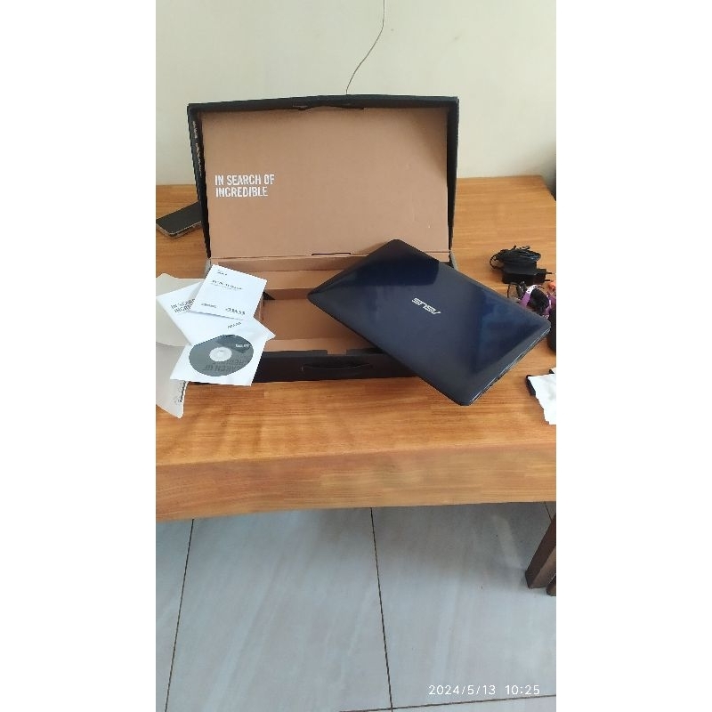 laptop/notebook asus A455L fullset second pribadi normal