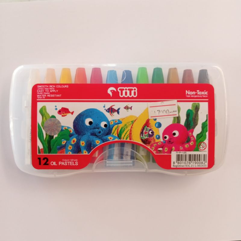 

crayon oil pastel titi 12