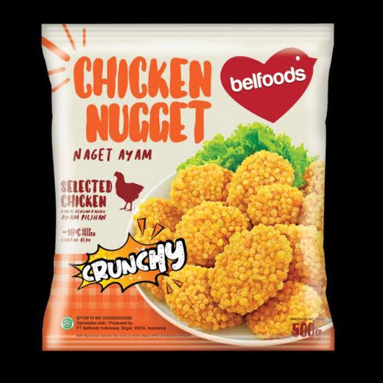 

Crunchy Chicken Nugget Belfoods 500gr FROZEN FOOD