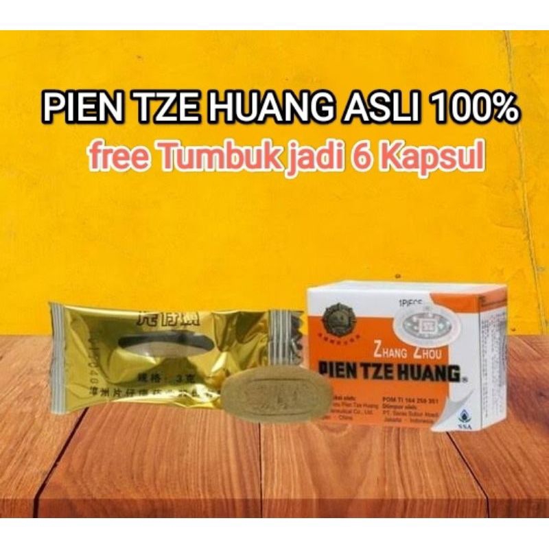 PIEN TZE HUANG KAPSUL - PIEN TZE HUANG ASLI ORIGINAL - PIEN TZE HUANG SSA - OBAT PASCA OPERASI CAESA