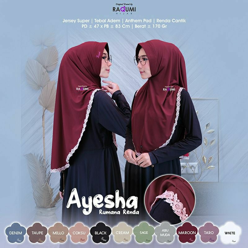 AYESHA RUMANA RENDA BY RAQUMI HIJAB