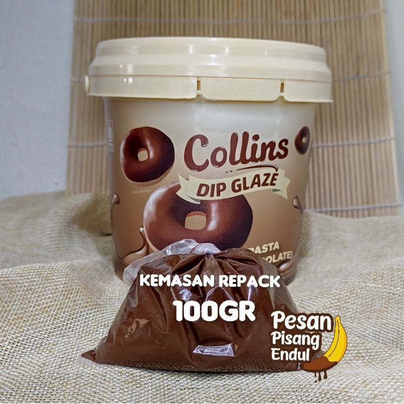 

Glaze Collins kemasan 100gr - Repack