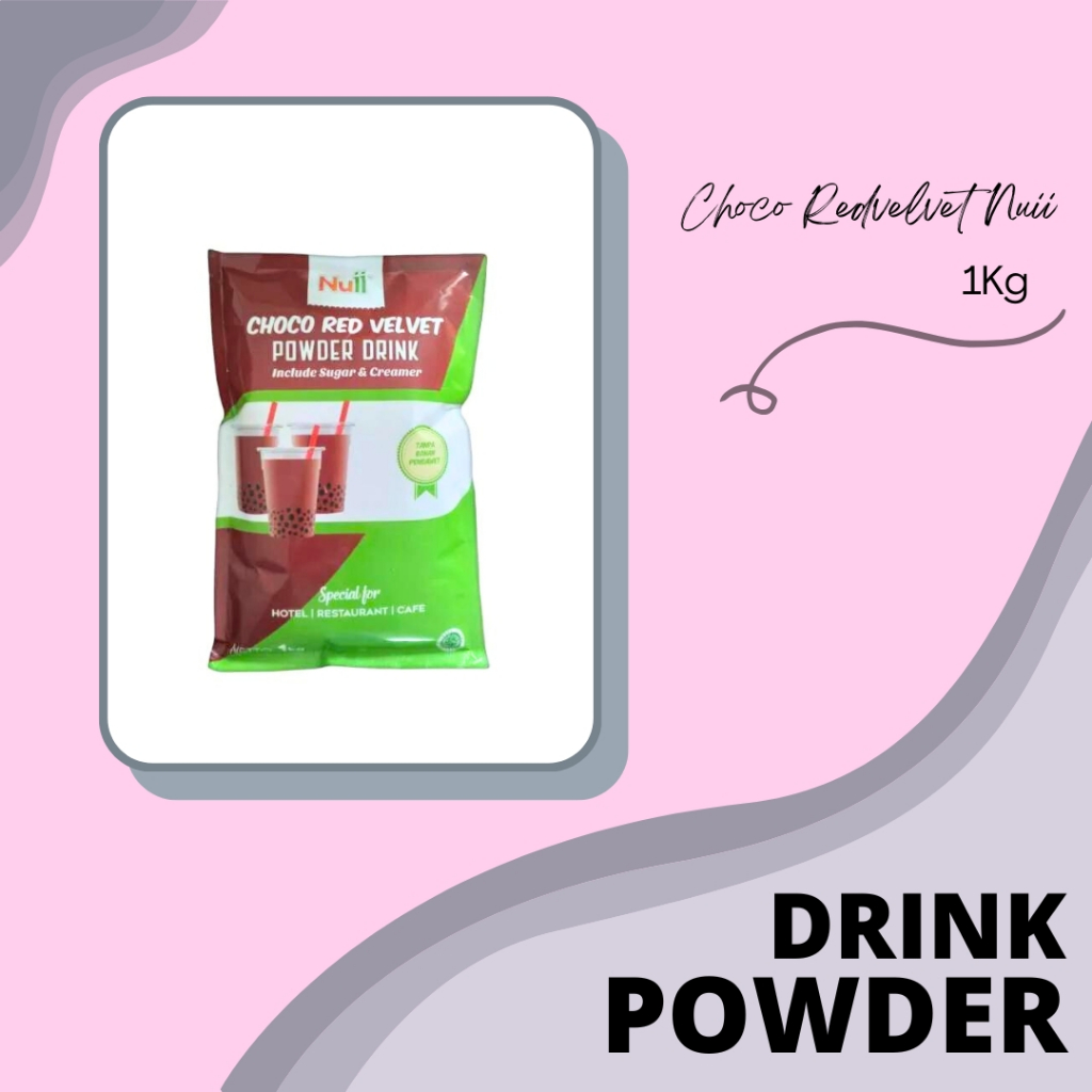 DRINK POWDER | BUBUK MINUMAN | SERBUK MINUMAN | NUII DRINK POWDER | DRINK | NUII 1KG