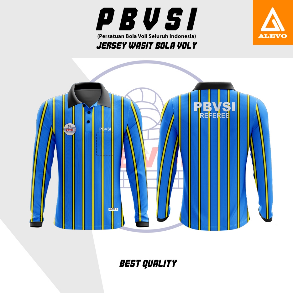 JERSEY WASIT VOLLY PRINTING PREMIUM HARGA PROMO BAJU POLO PBVSI LENGAN PANJANG & PENDEK| BAJU SERAGA