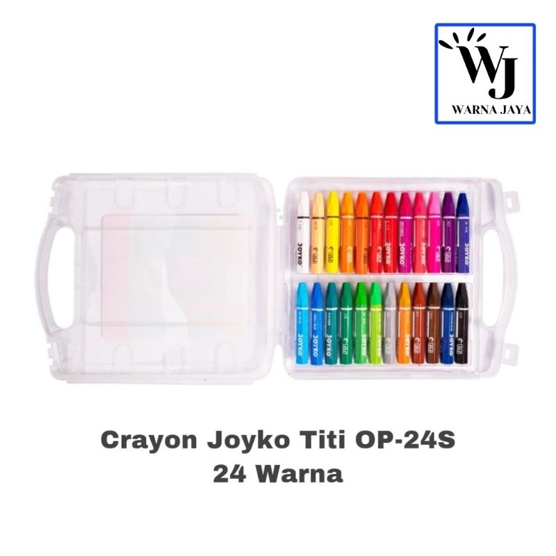 

Crayon Joyko OP-24S 24 warna / krayon / Oil pastels / Pastel / Colors