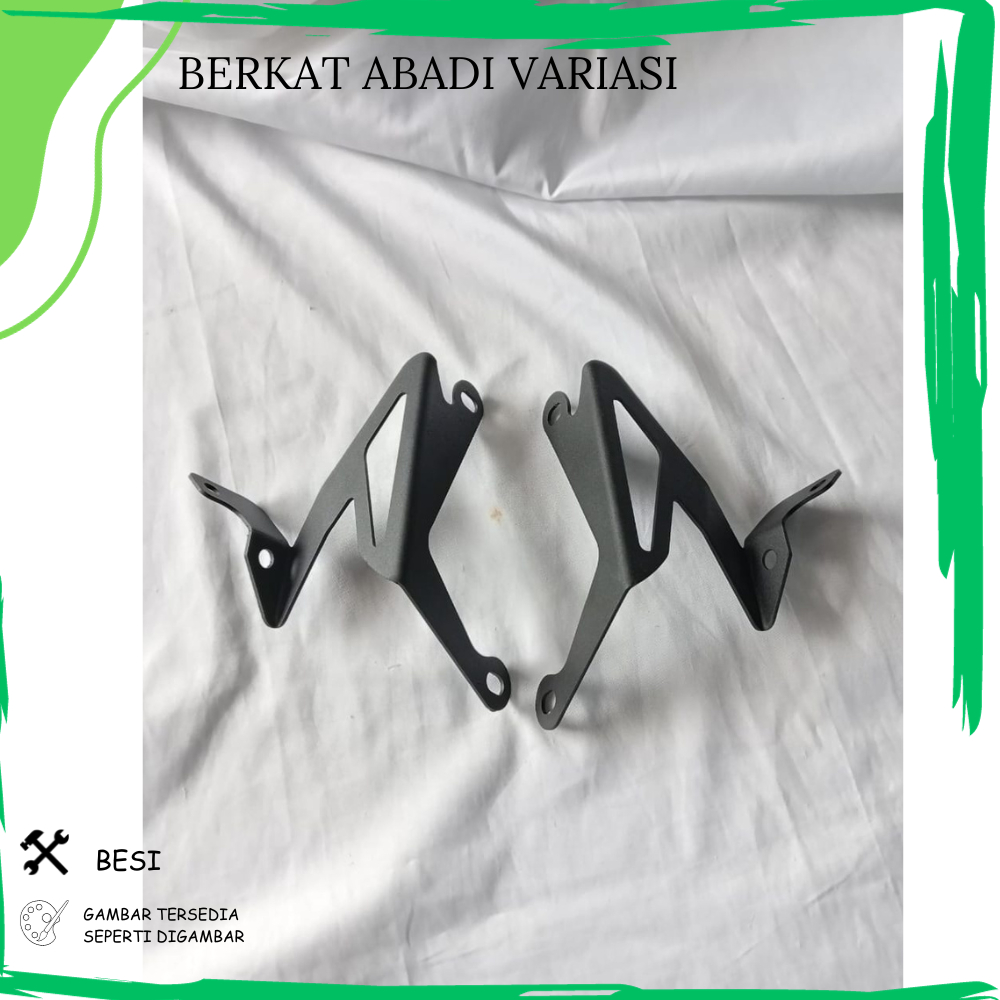 BRAKET DUDUKAN LAMPU TEMBAK FOGLAMP NEW NMAX 2020 2021 2022 DI BORDES