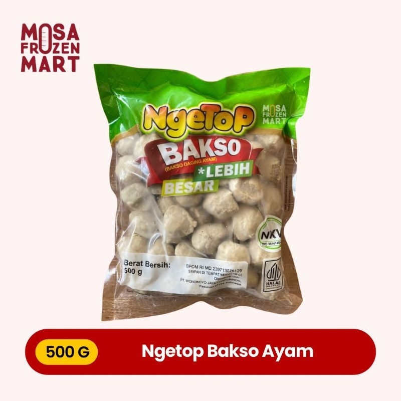 Ngetop Bakso Ayam 500 G | Bakso Ayam