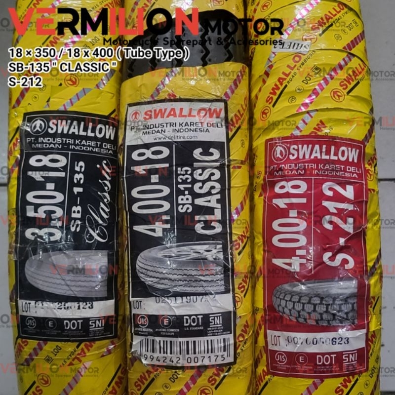 Ban 350 - 18 400 - 18 SWALLOW SB-135 CLASSIC , S-212