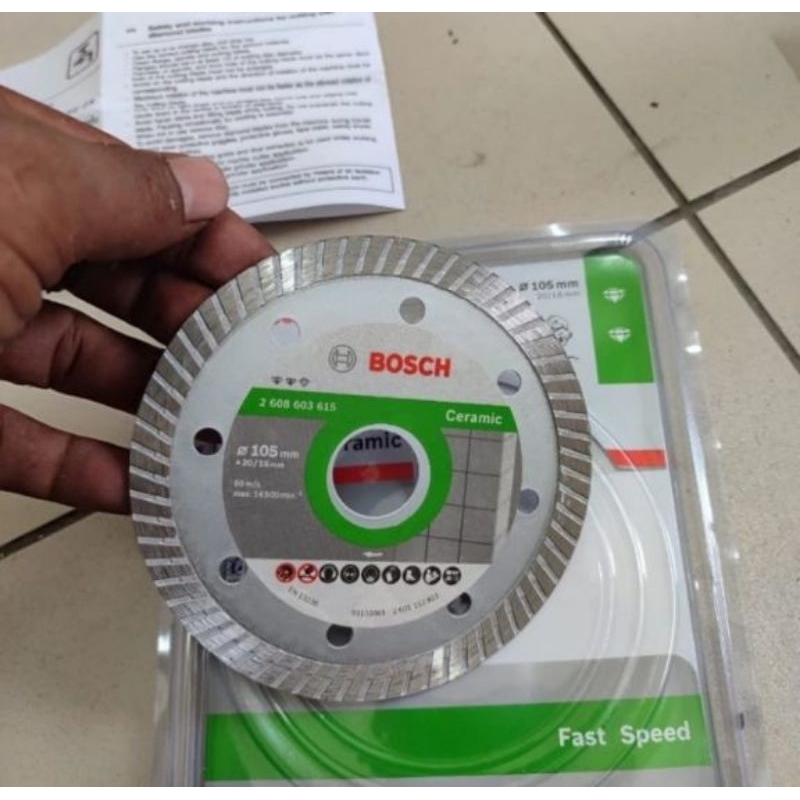 MATA GERINDA POTONG KERAMIK 4 inch BOSCH TURBO