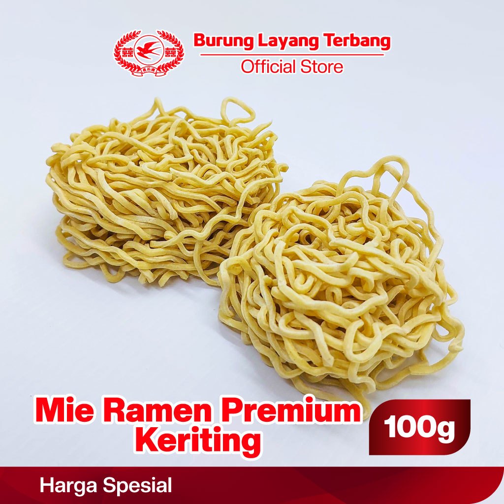 

Mie Ramen Premium Keriting (Mie Fresh) Burung Layang Terbang
