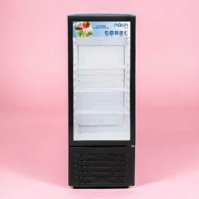 SHOWCASE PENYIMPANAN MINUMAN BUAH & SAYUR  AQUA 3 RAK