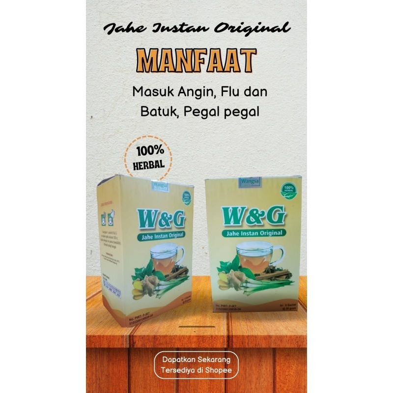 

Minuman Jahe Instan Original