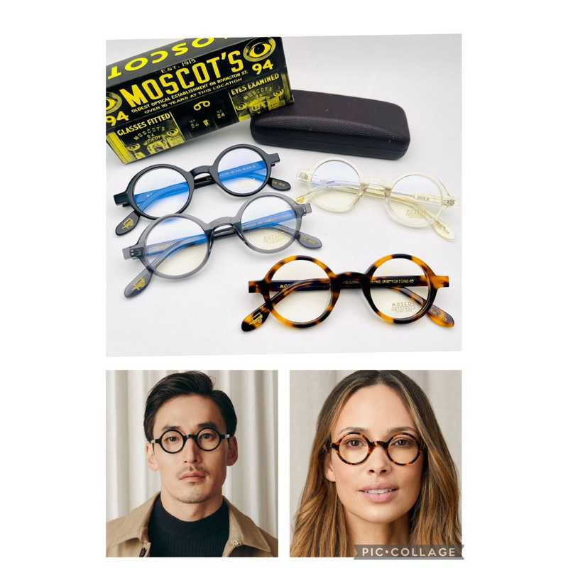 GRADE ORI || Kacamata Moscot ZOLMAN Super Premium Bahan Acetate || Frame Kacamata Bulat Minus Anti Radiasi Pria Wanita