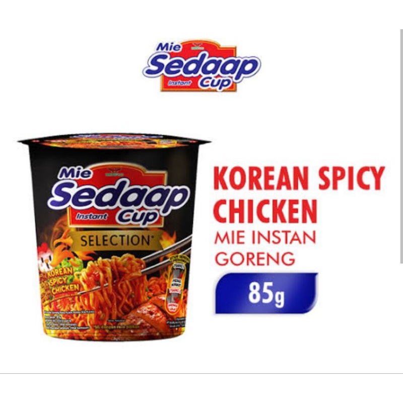 

mie sedap korean spicy chicken/murah/cup mie/halal