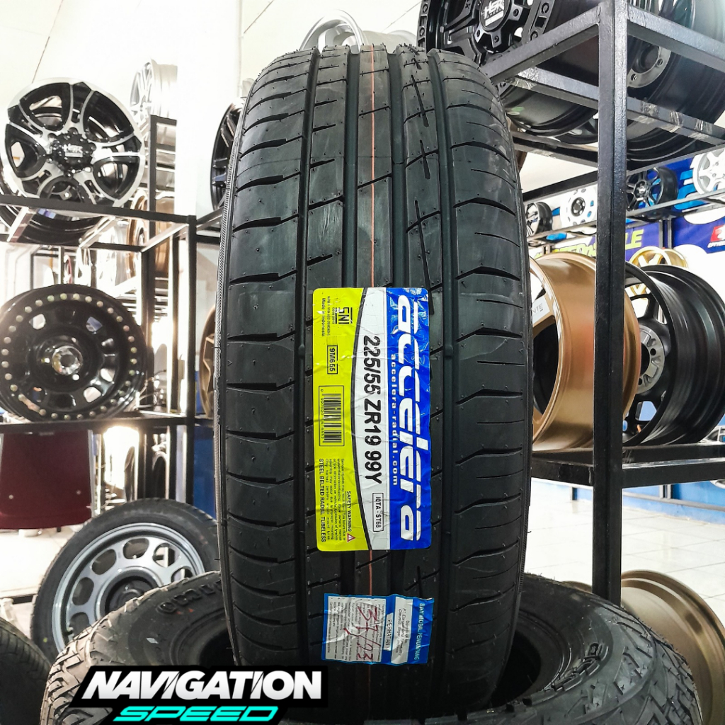 Ban R19 Mobil 225/55 Ring 19 ACCELERA IOTA ST68 Ban Mobil Tubles Ukuran 225/55 R19