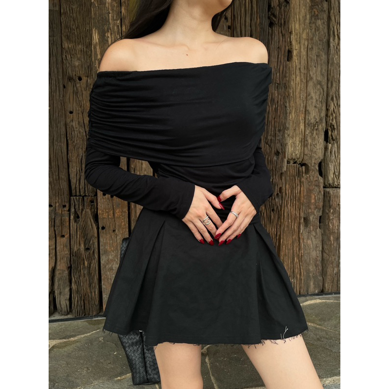 sabrina top | blouse sabrina | atasan sabrina | kerah sabrina