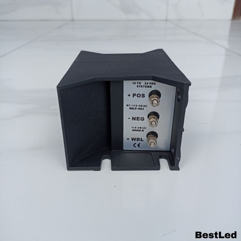 HJK Klakson Alaram Alarm Mundur Mobil Truk Suara Arab Waterproof 3 Suara Rem Back Horn Alarm 12 - 24