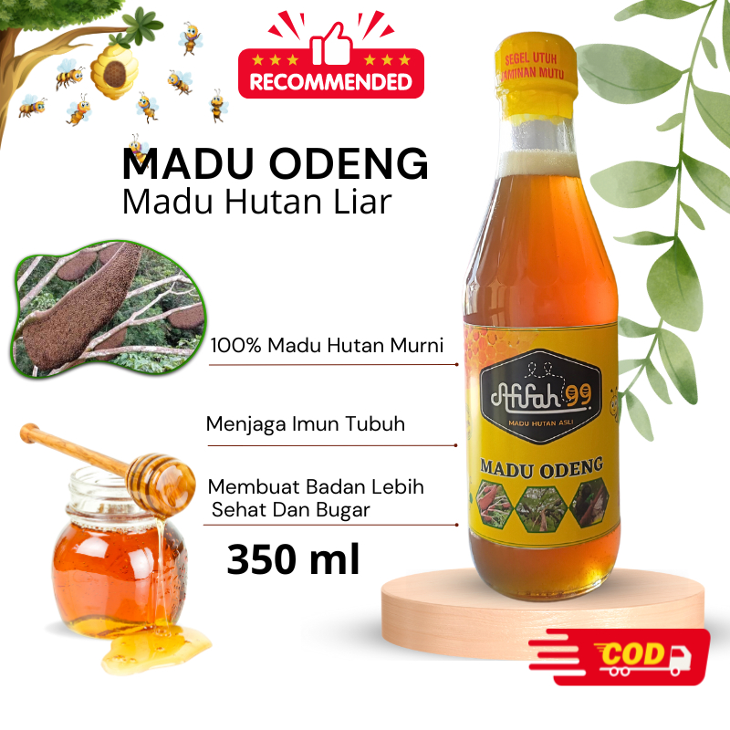 

Madu Asli Murni Madu Odeng (350 ml) Madu Afifah 99 - Madu Hutan Liar Apis Dorsata