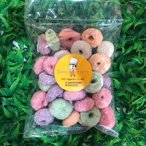 

DONAT SEMUT ISI 250 GRAM | Banna Foody | Snack Viral