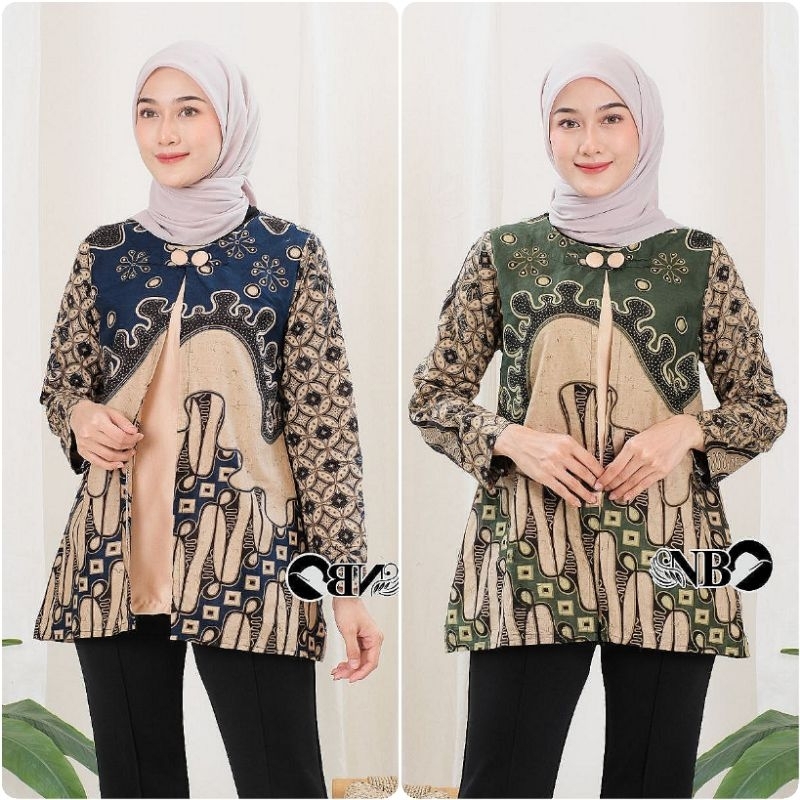 Baju Batik Wanita Modern | Baju Batik Couple | Batik Seragam | Baju Batik Wanita | Atasan Batik Kant