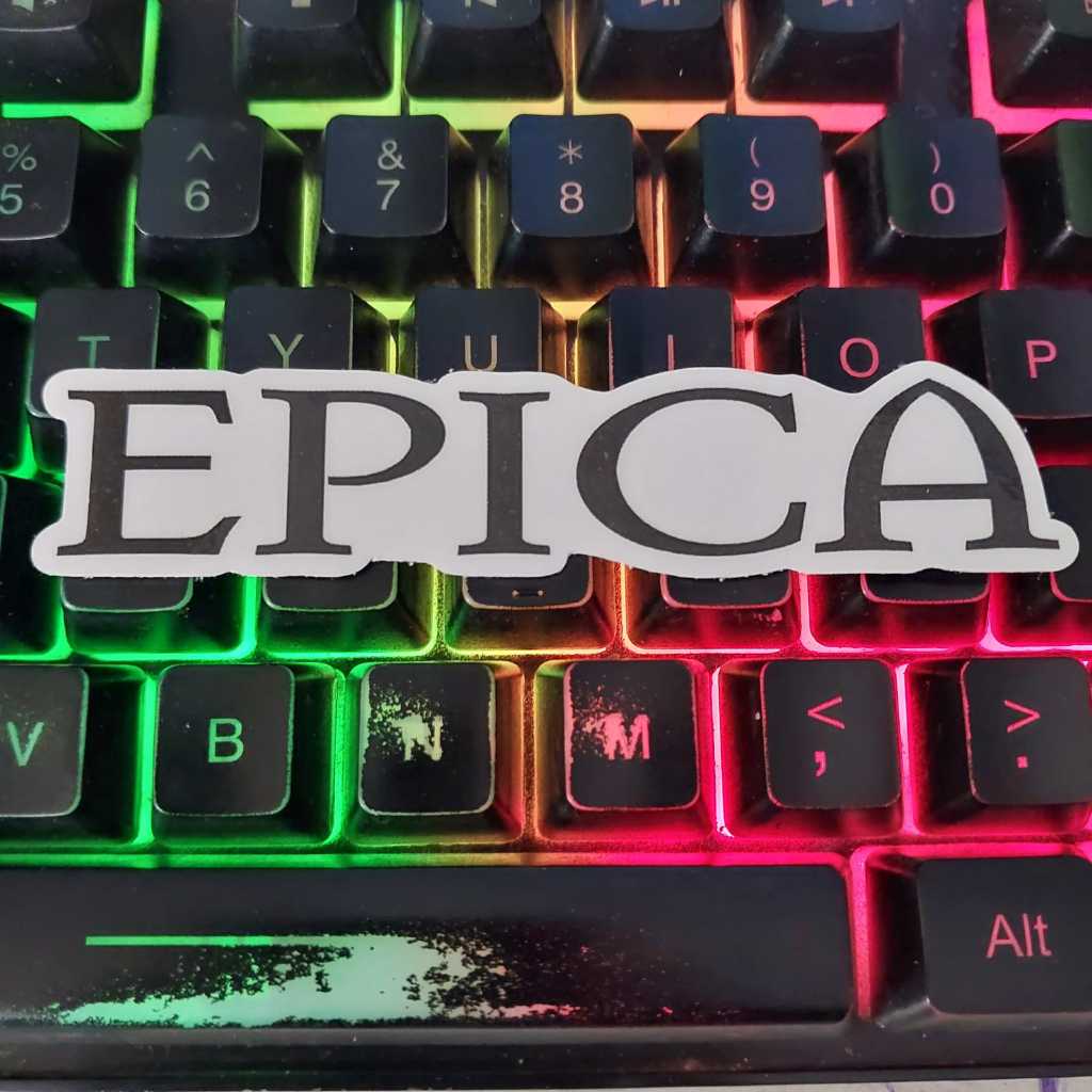 

Stiker EPICA - Sticker Logo Band Metal - Stiker Cutting