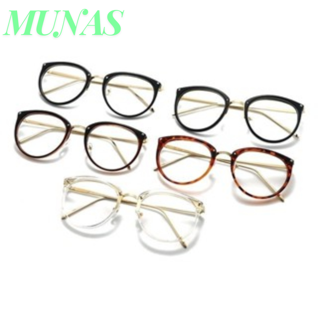 MUNAS Kacamata Classical 6634 Kacamata Fashion Blue Light Blocking Reder Kacamata Kotak Wanita  Kaca
