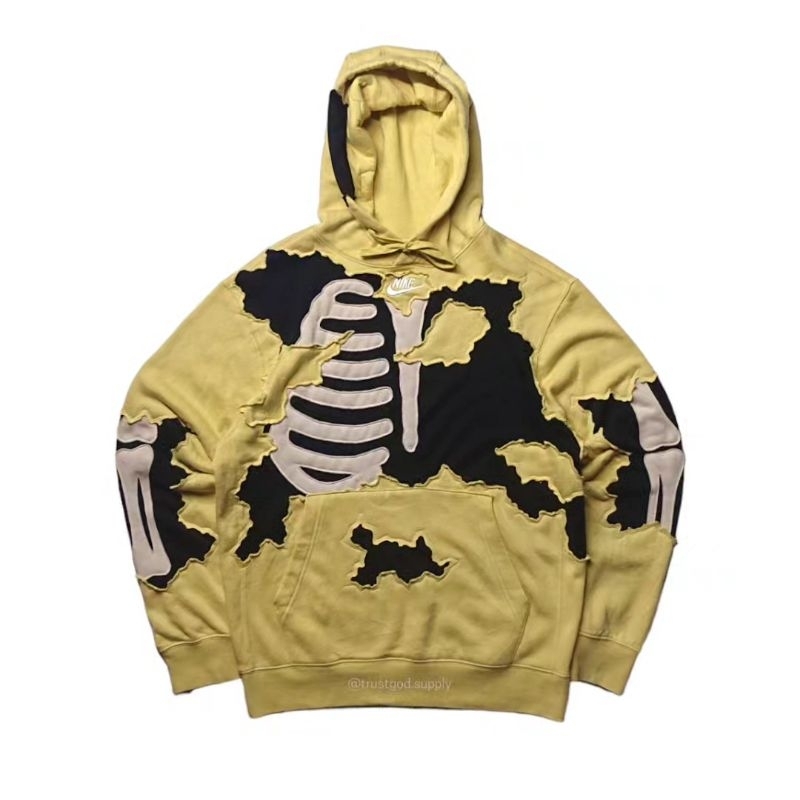 REWORKED NIKE SKELETON HOODIE