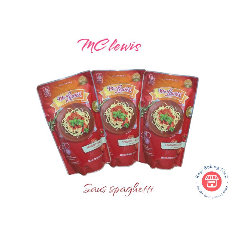 

MC Lewis saus spaghetti 310gr