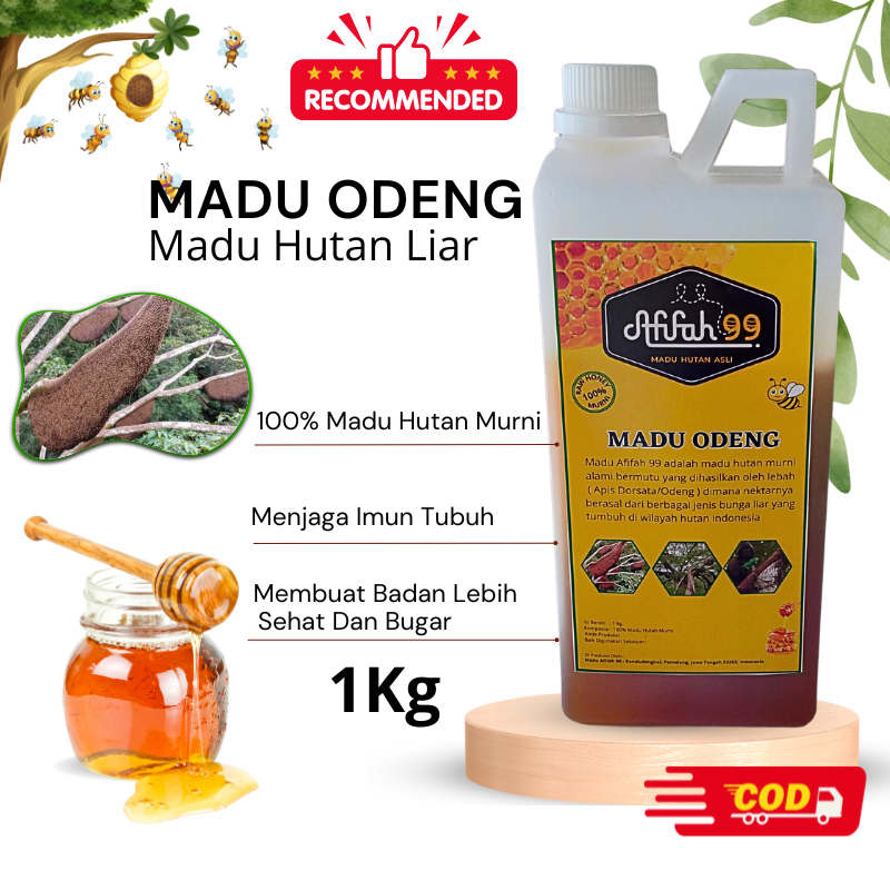

Madu Asli - Madu Odeng 1kg - Madu Afifah 99 - Madu Hutan Asli Murni