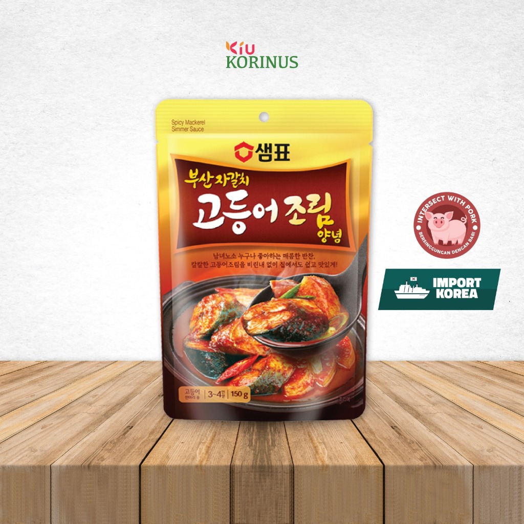 

K- Sempio Spicy Mackerel Simmer Sauce / Saus Bumbu Ikan Makarel Pedas Korea 150 g