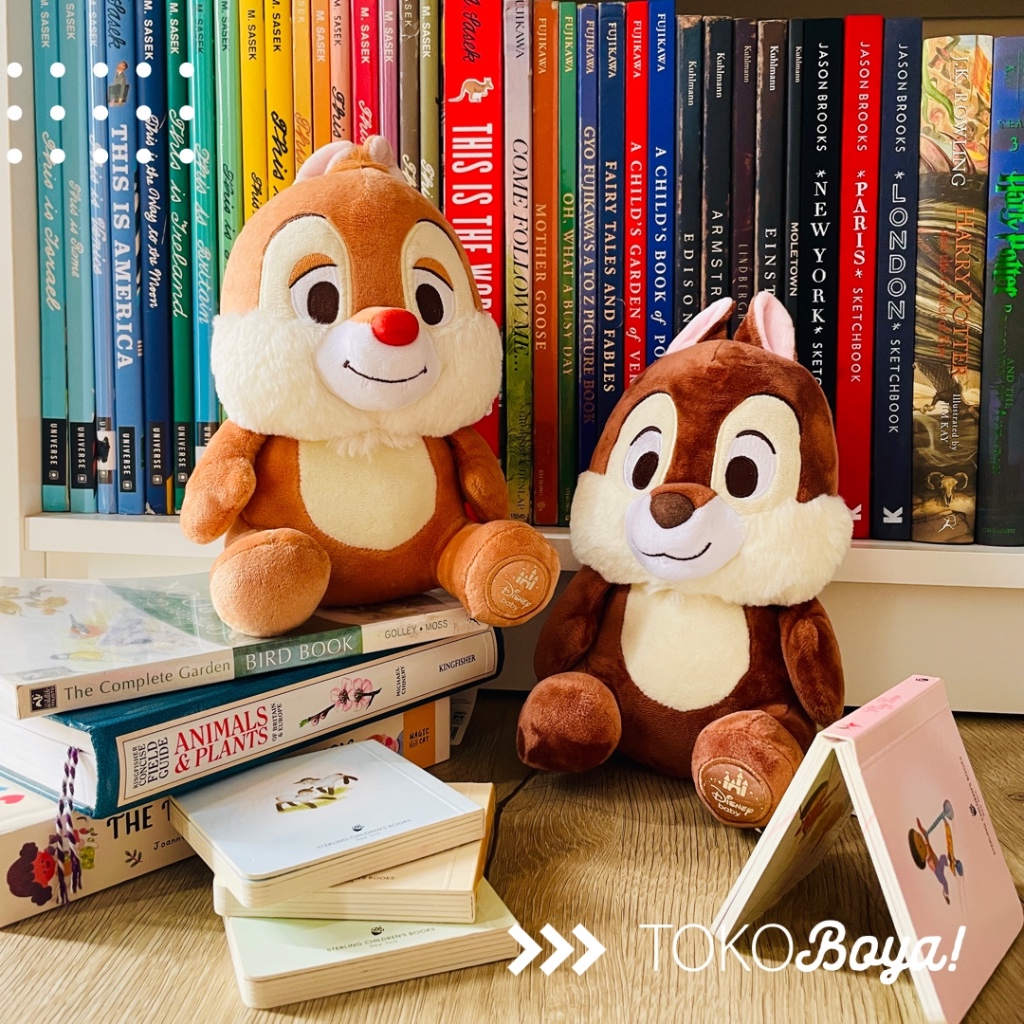 BONEKA CHIP AND DALE CHIPMUNK DISNEY SEPASANG TUPAI DISNEY BABY
