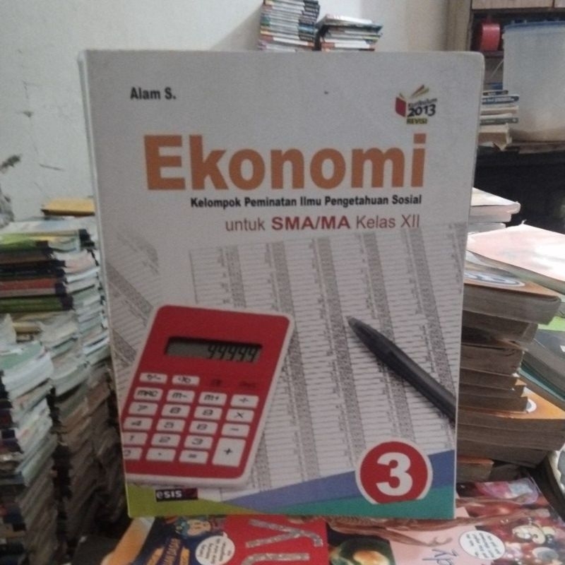 buku Ekonomi SMA kelas 3-12 penerbit esis