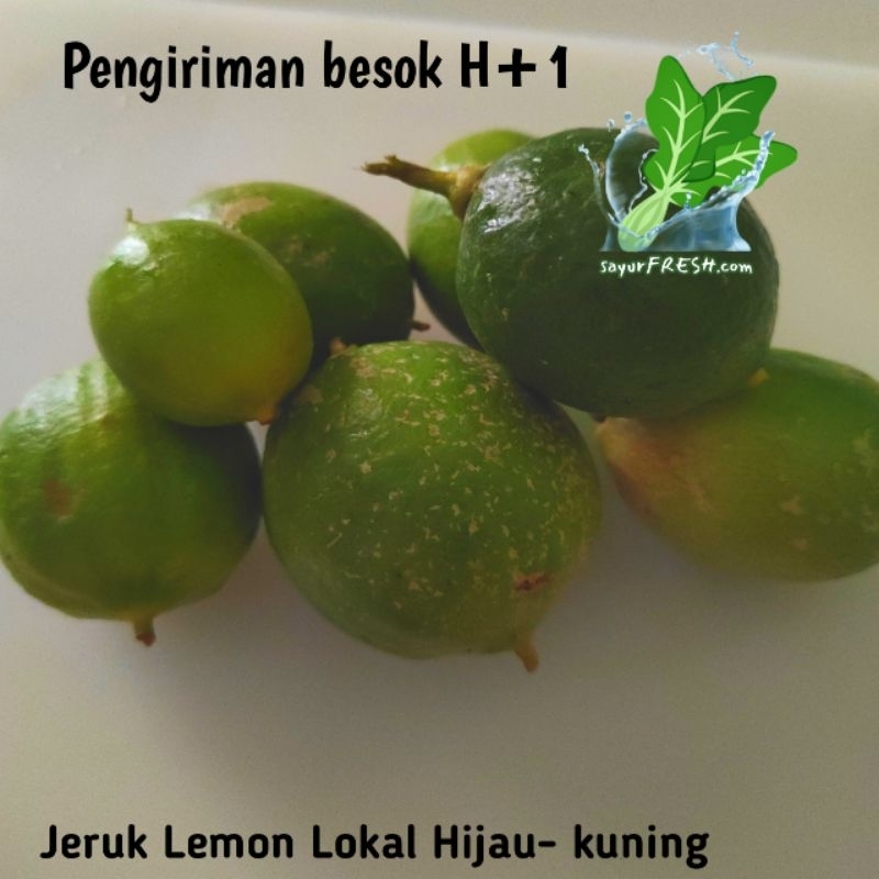 

Lemon lokal Hijau-Kuning 1 kg
