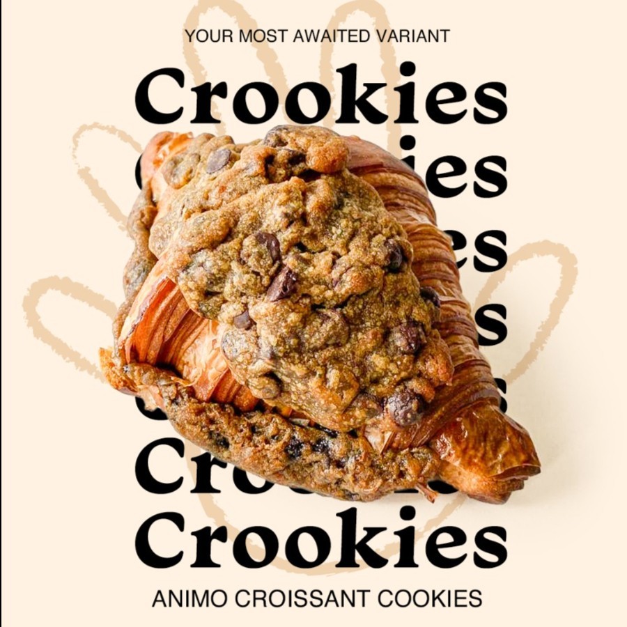 

Animo Bakery Crookie ( Croissant Cookies ) Choco Chips